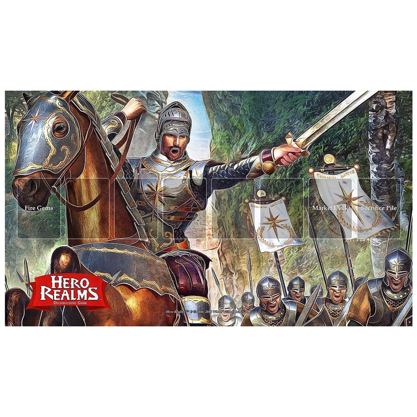 HERO REALMS COMMAND PLAYMAT