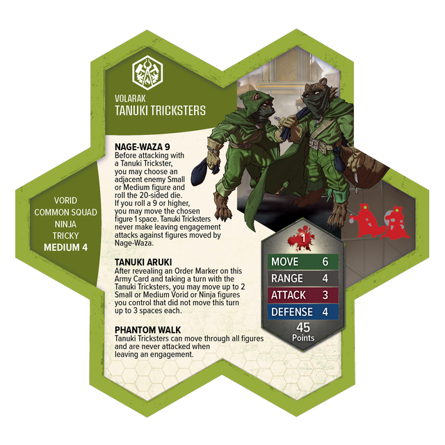 HEROSCAPE BOILING TENSION - MOLTEN CRUSTACEANS AND TANUKI TRICKSTERS