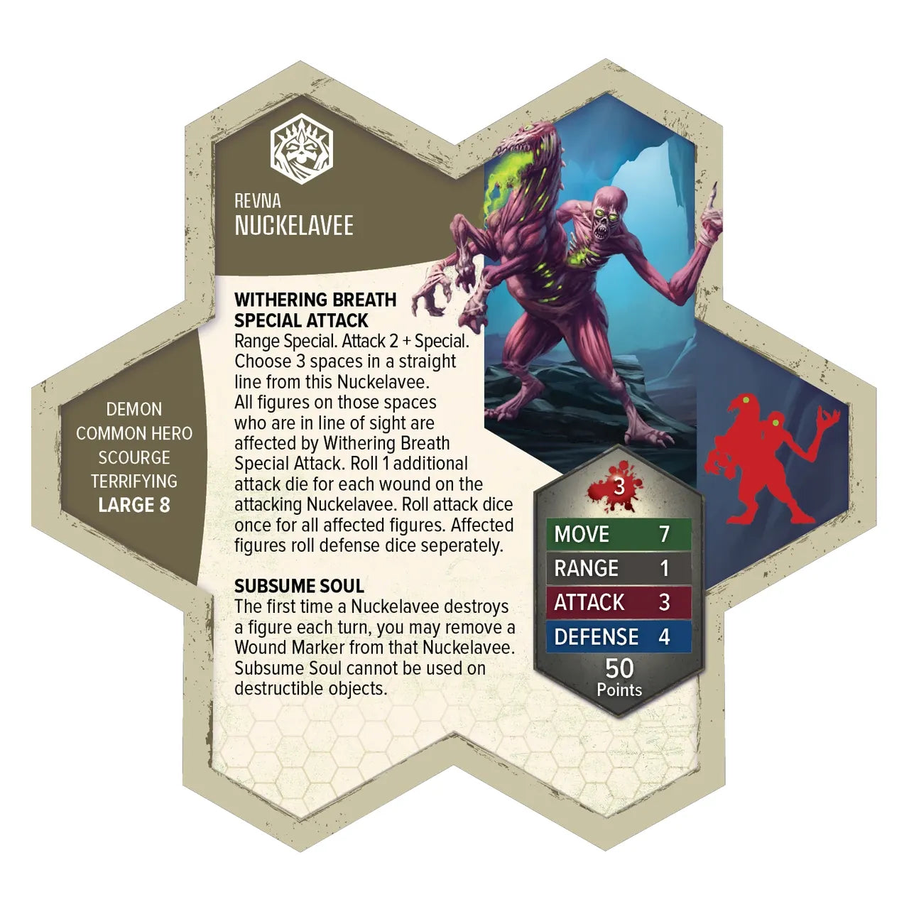 HEROSCAPE THORMUN'S THUNDER REVENANTS OF REVNA AND NUCKELAVEE