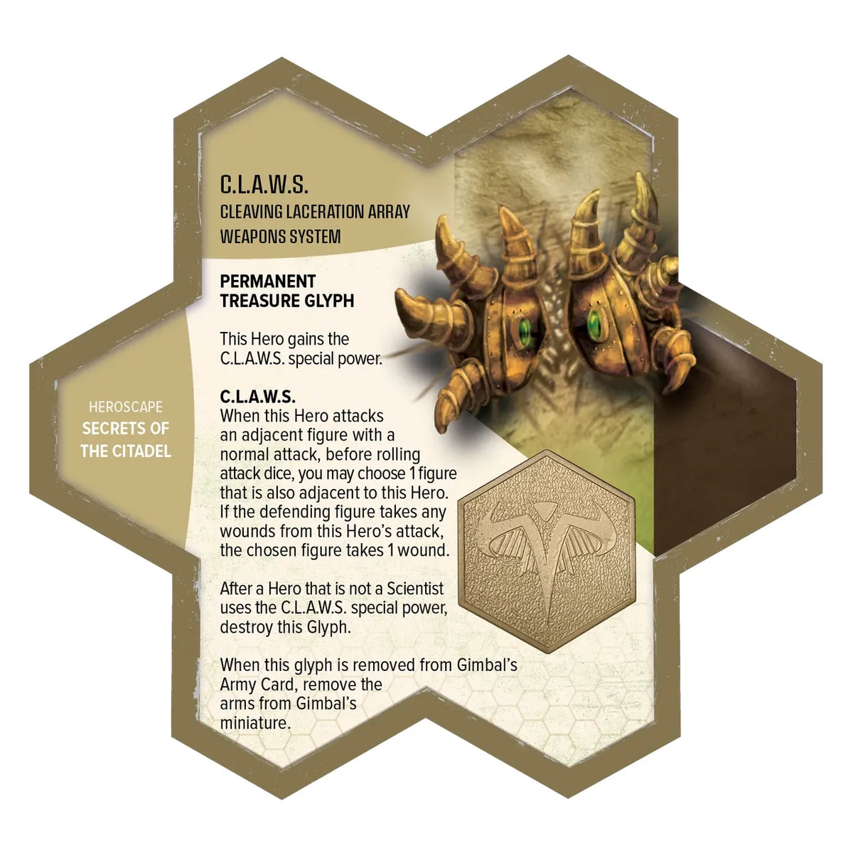 HEROSCAPE SECRETS OF THE CITADEL CLOCKWORK COMBINE RESEARCH EXPEDITION