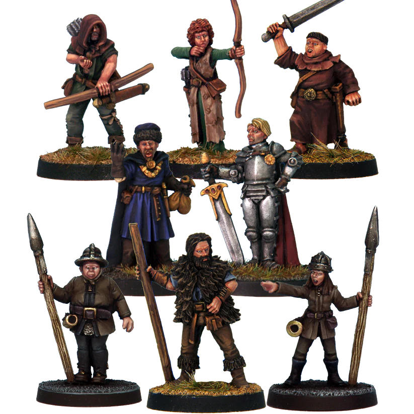 7 TV HISTORICAL STARTER MINIATURE SET