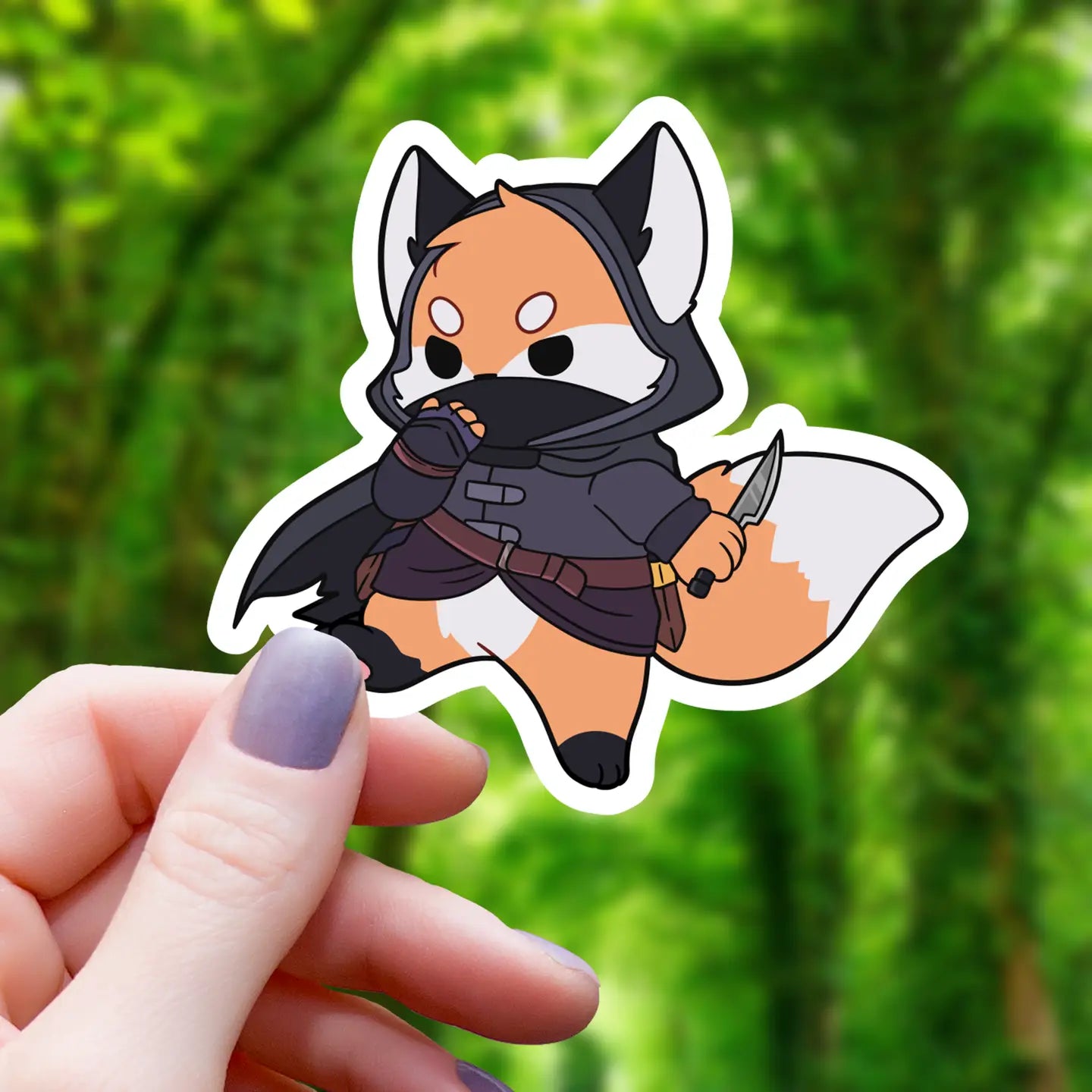 RED FOX ROGUE STICKER