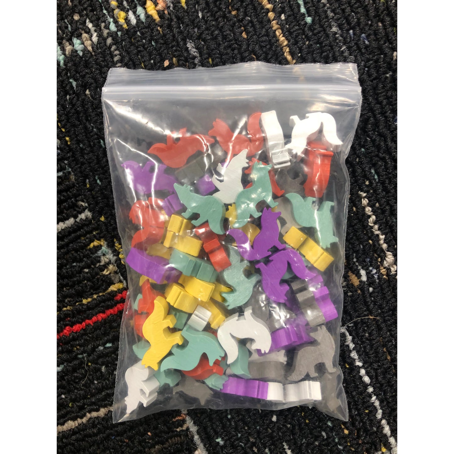 The Fox Experiment Wooden Fox Meeples