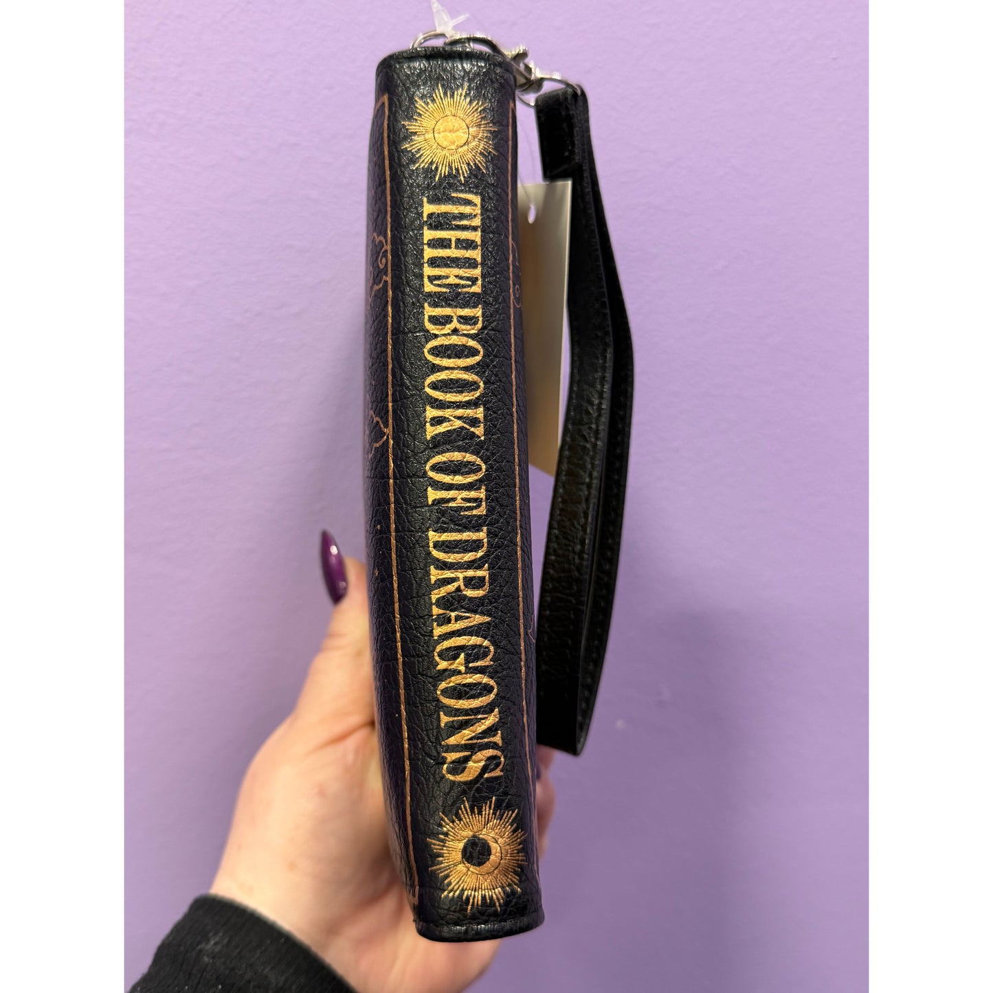 BOOK OF DRAGONS WALLET WRISTLET