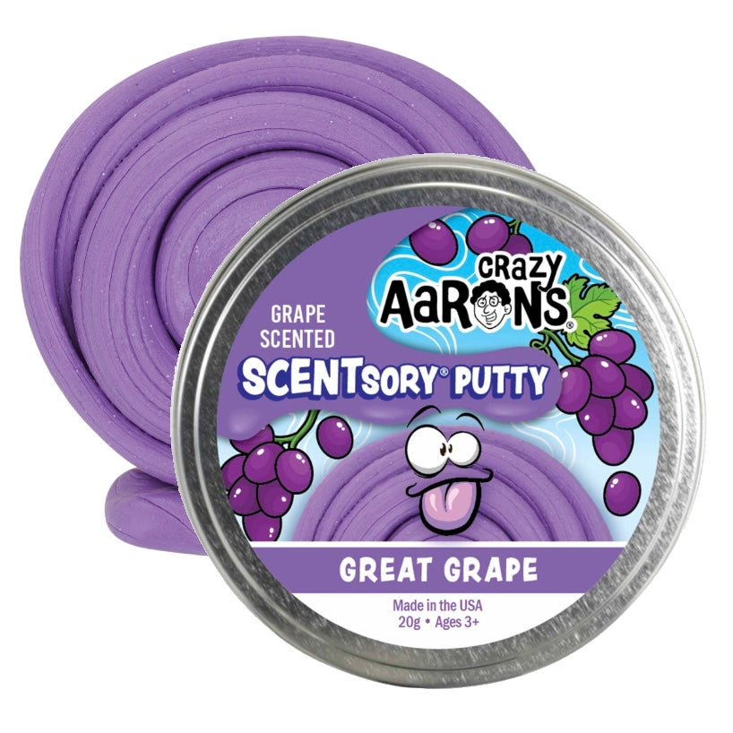 CRAZY AARON'S THINKING PUTTY SCENTSORY SERIES 2.75" TIN