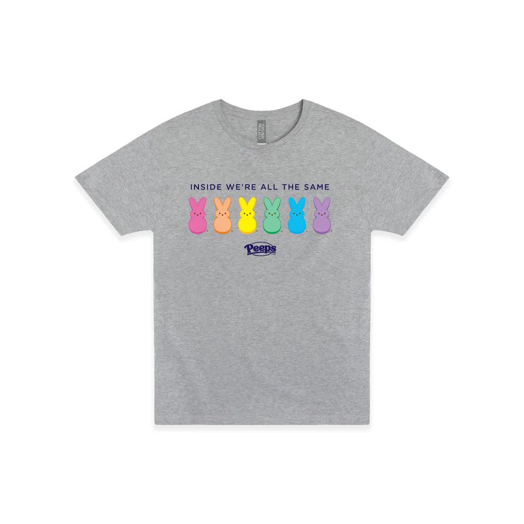 PEEPS INSIDE WE'RE ALL THE SAME T-SHIRT