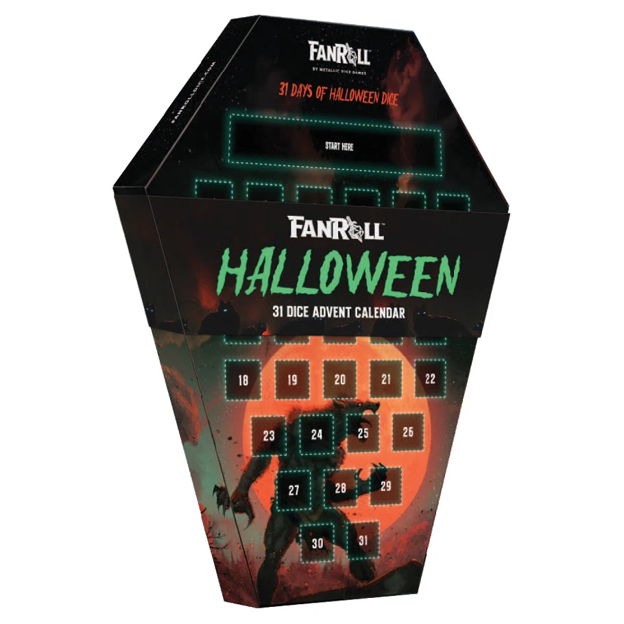 HALLOWEEN 2026 DICE ADVENT CALENDAR