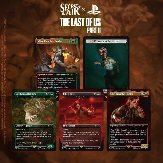 MAGIC THE GATHERING SECRET LAIR DROP - THE LAST OF US PART 2