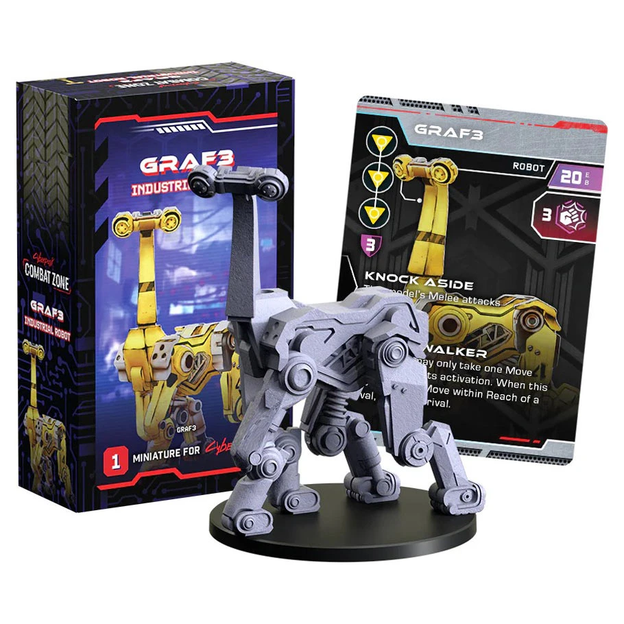 CYBERPUNK COMBAT ZONE: GRAF3 INDUSTRIAL ROBOT