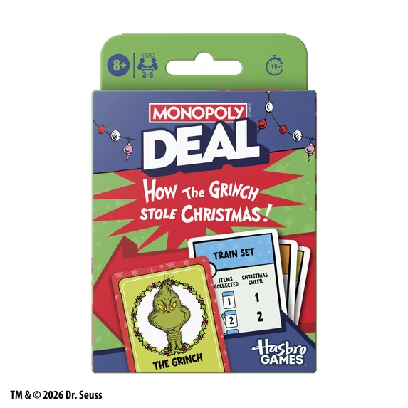 MONOPOLY DEAL: HOW THE GRINCH STOLE CHRISTMAS EDITION