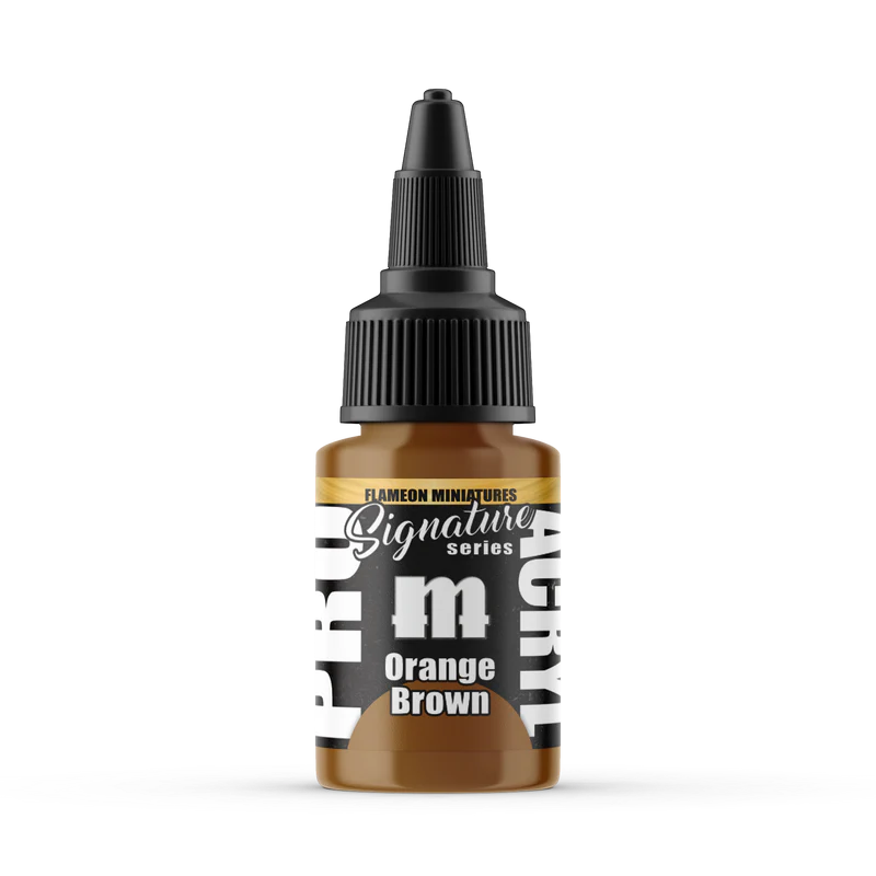 PRO ACRYL SIGNATURE SERIES FLAMEON ORANGE BROWN