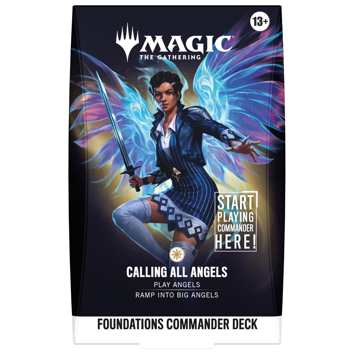 MAGIC THE GATHERING CALLING ALL ANGELS COMMANDER DECK
