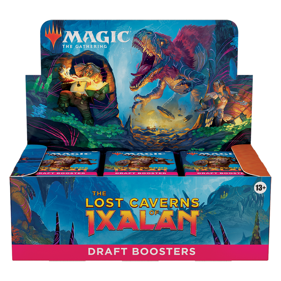 THE LOST CAVERNS OF IXALAN DRAFT BOOSTER BOX