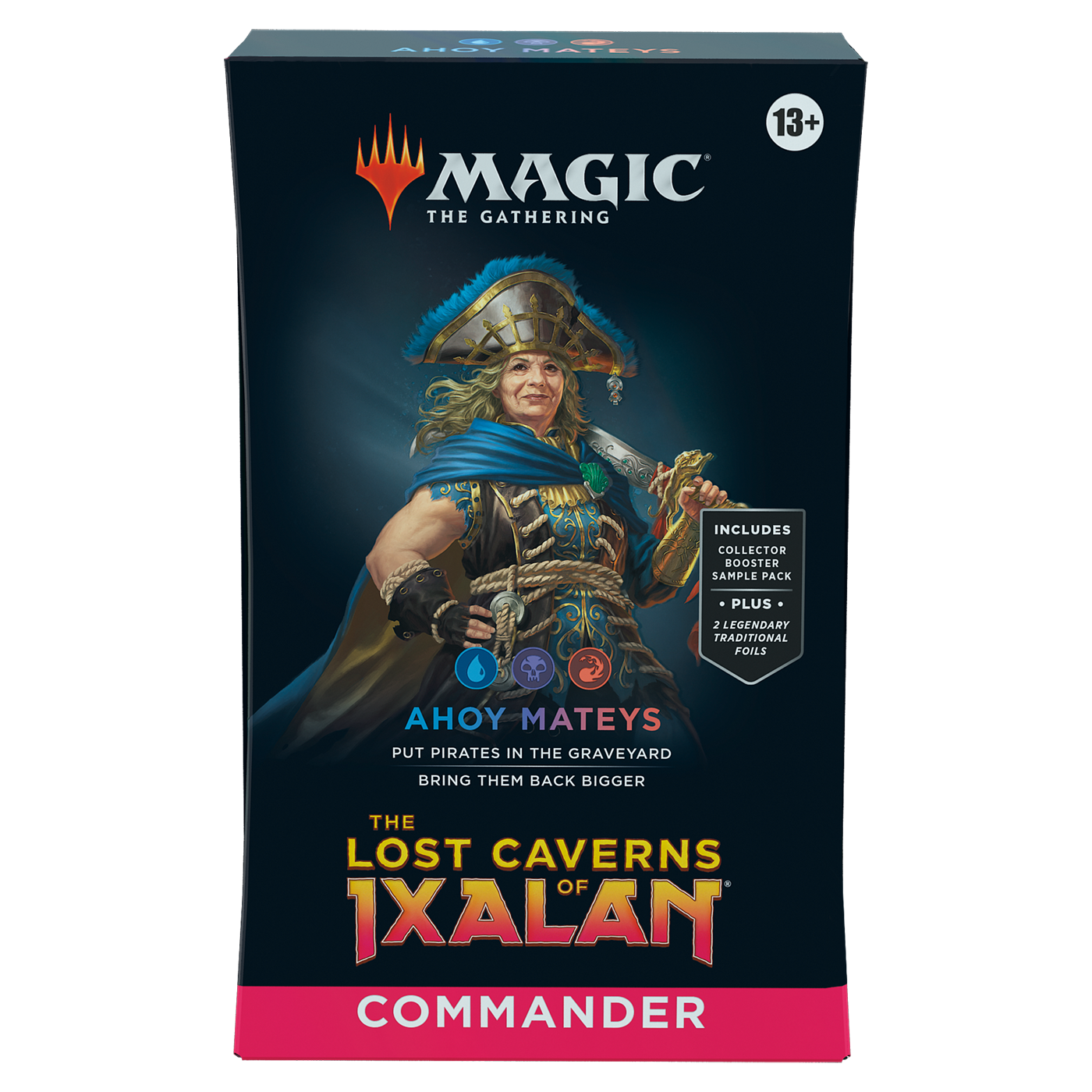 THE LOST CAVERNS OF IXALAN AHOY MATEYS COMMANDER DECK