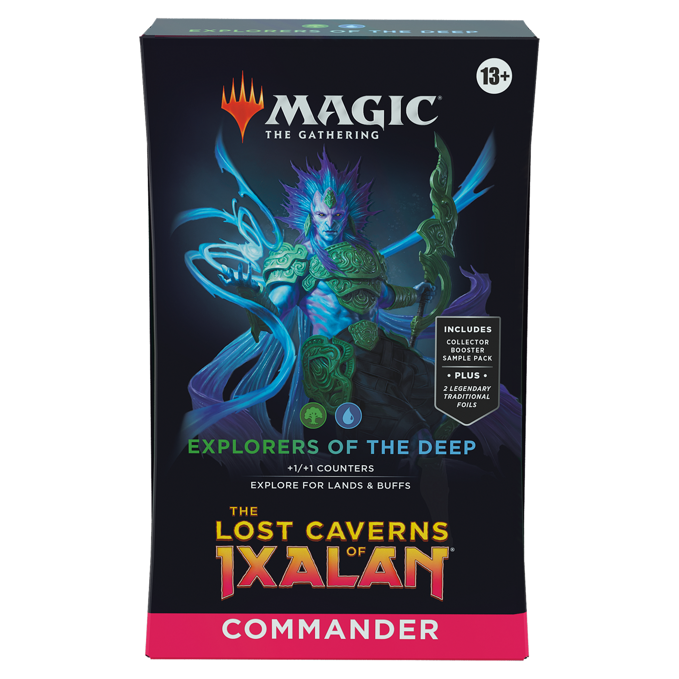THE LOST CAVERNS OF IXALAN EXPLORERS OF THE DEEP COMMANDER DECK