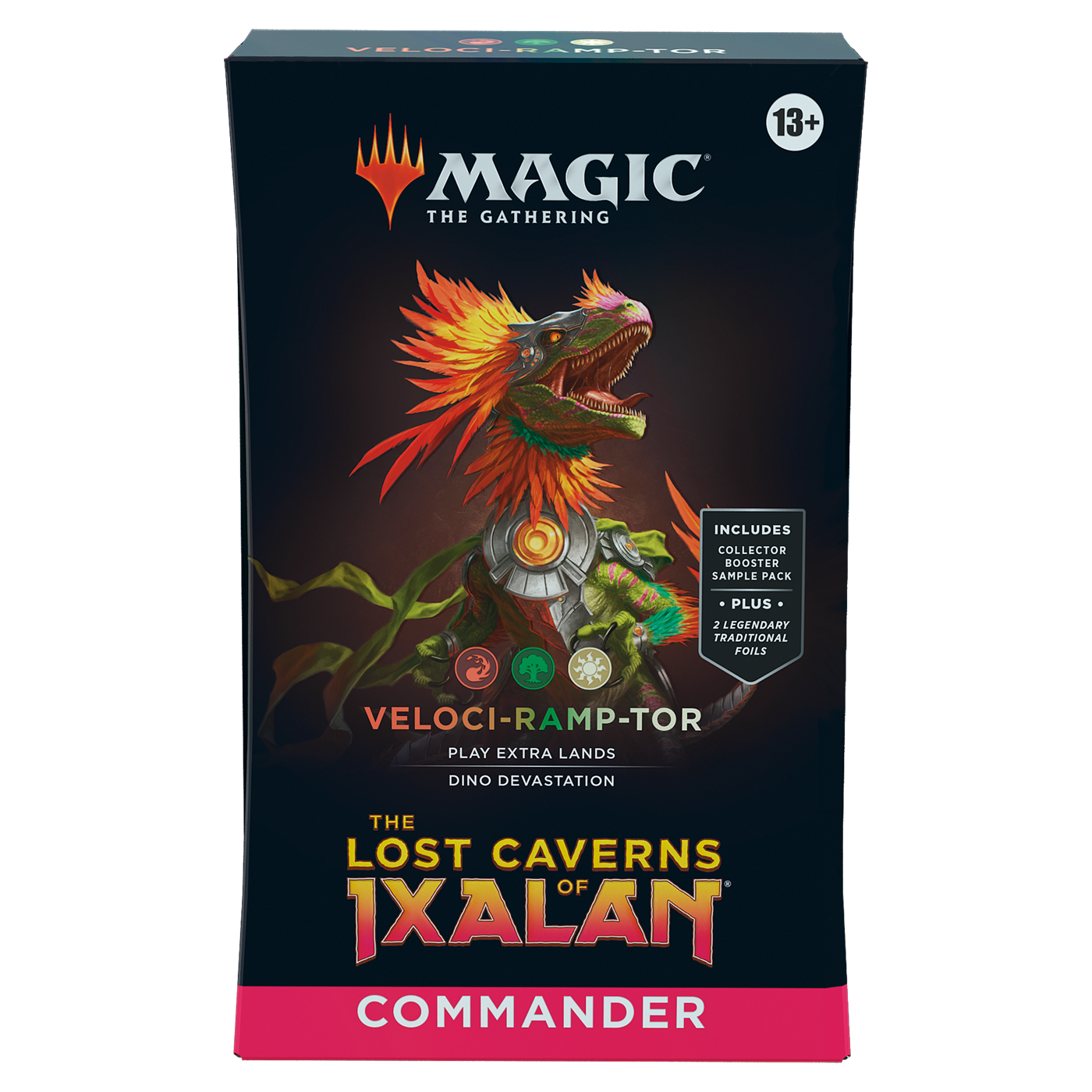 THE LOST CAVERNS OF IXALAN VELOCI-RAMP-TOR COMMANDER DECK