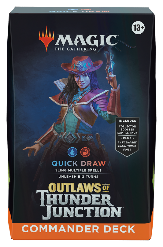 QUICK DRAW - OUTLAWS OF THUNDER JUNCTION COMMANDER DECK PREORDER