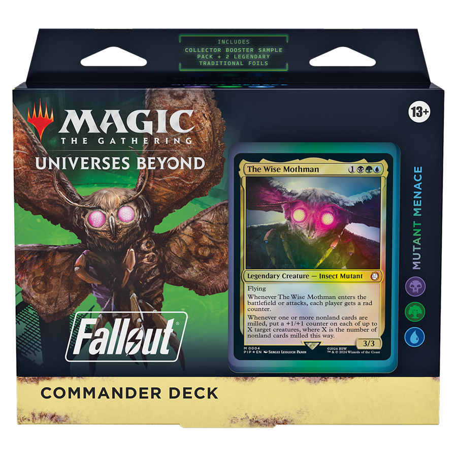 UNIVERSES BEYOND: FALLOUT MUTANT MENACE COMMANDER DECK
