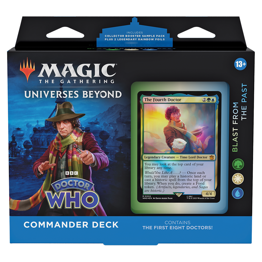 UNIVERSES BEYOND: DOCTOR WHO BLAST FROM THE PAST COMMANDER DECK