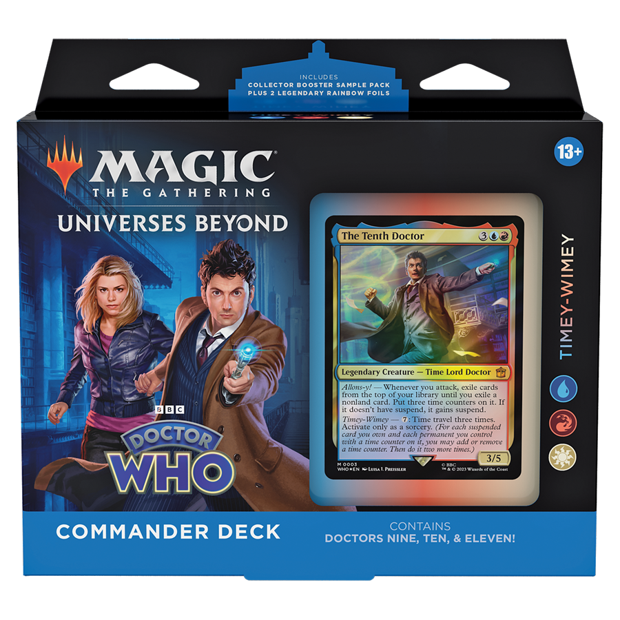 UNIVERSES BEYOND: DOCTOR WHO TIMEY-WIMEY COMMANDER DECK