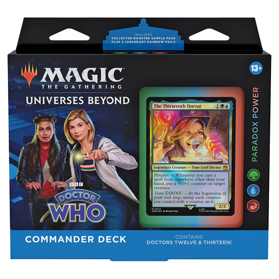UNIVERSES BEYOND: DOCTOR WHO PARADOX POWER COMMANDER DECK