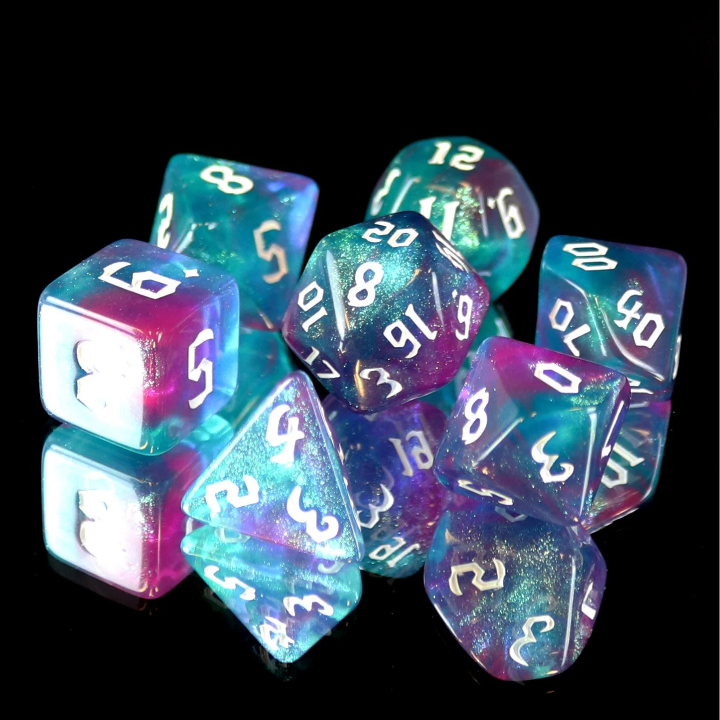 MAGIC WAND 7PC POLY DICE SET