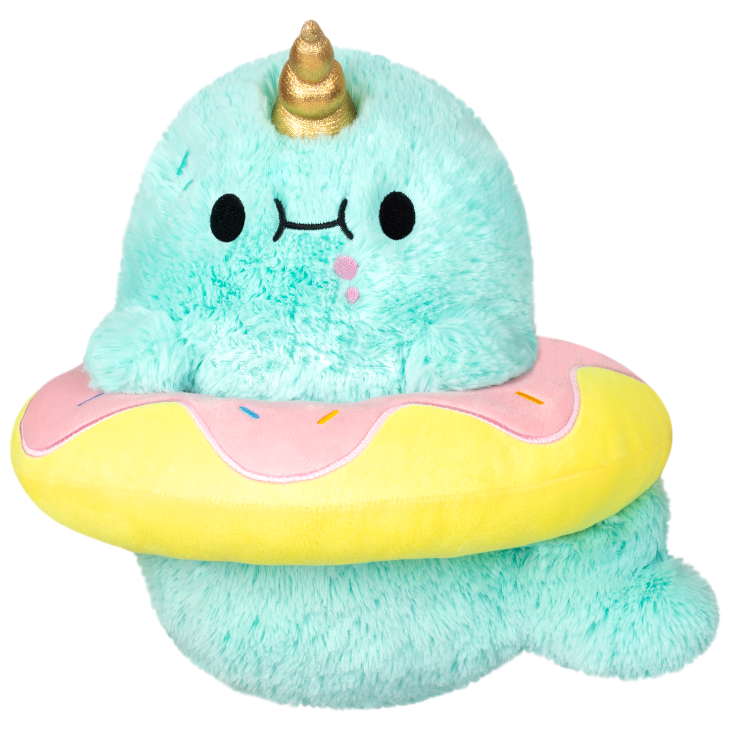 SQUISHABLE MINI NARWHAL IN DONUT