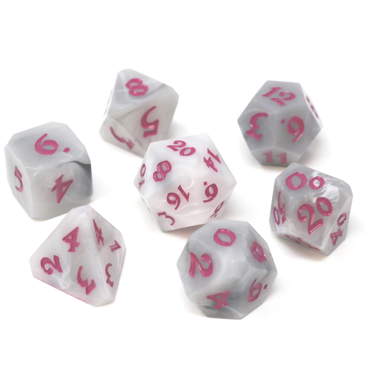 MIST WITH LILAC DICE SET