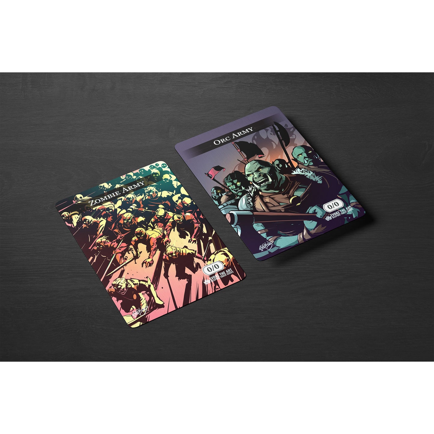 EVOKE THE ART - ORC ARMY/ZOMBIE ARMY METAL TOKEN