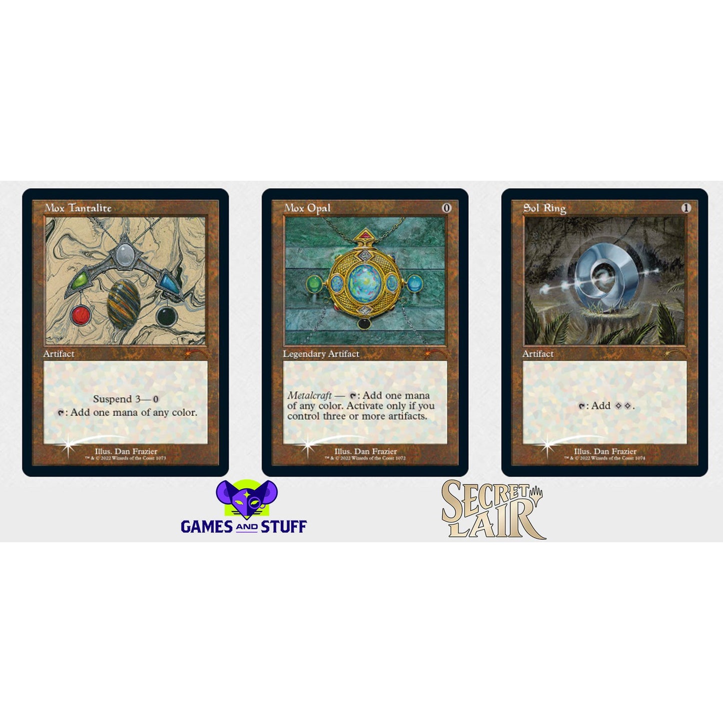 DAN FRAZIER'S MOX BOX SECRET LAIR - FOIL ETCHED EDITION