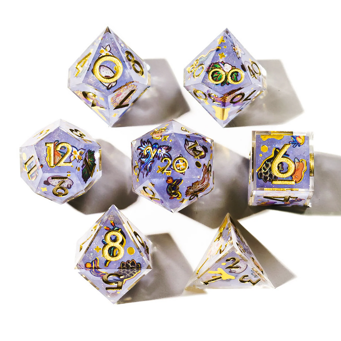 DISPEL SEND ME NUDIS ICONIC 7PC DICE SET
