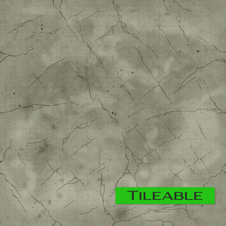 BATTLECLOTH MAP: OPEN CAVE FLOOR