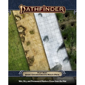 PATHFINDER FLIP-MAT: BASIC ENVIROMENTS MULTI-PACK