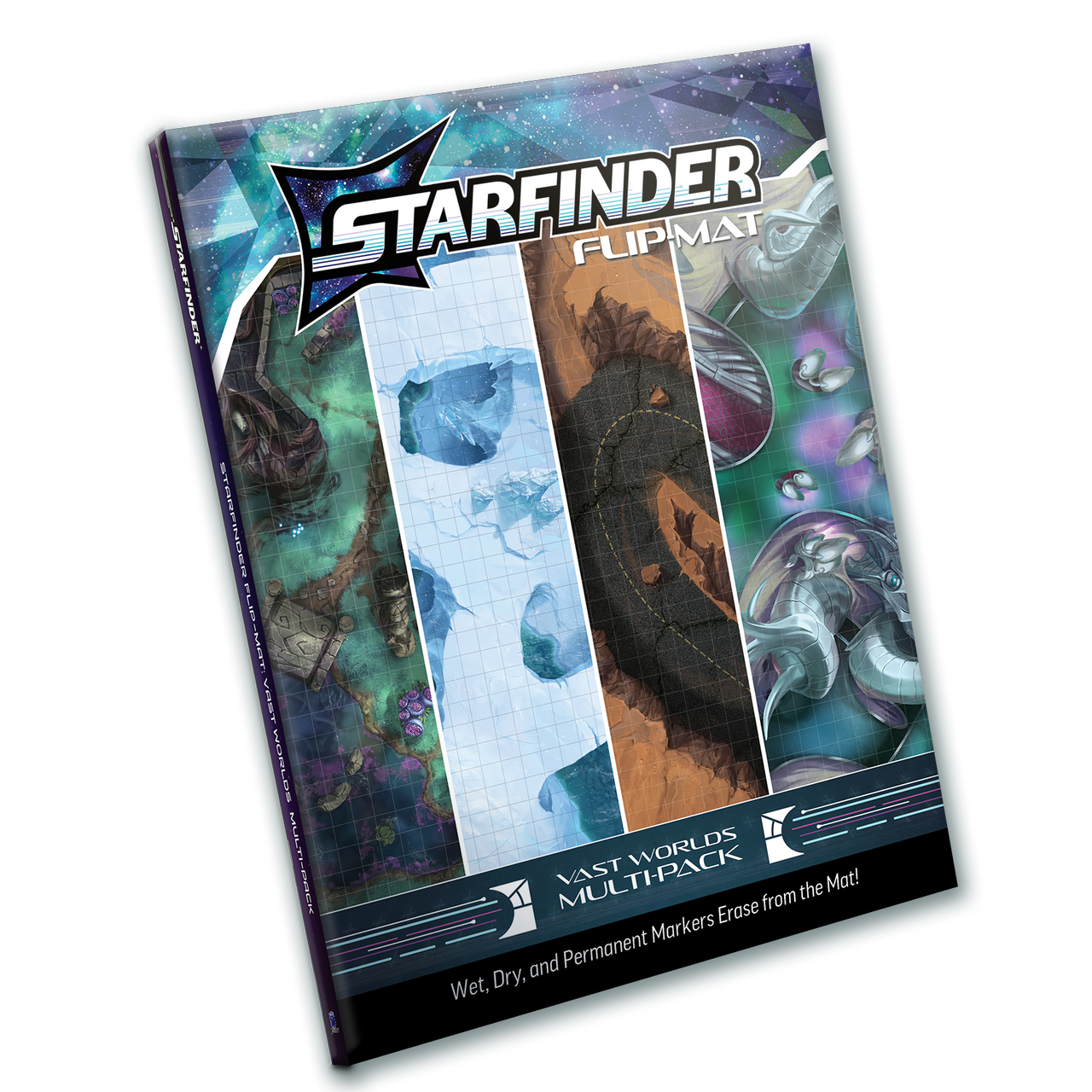 STARFINDER FLIPMATS MULTIPACK VAST WORLDS