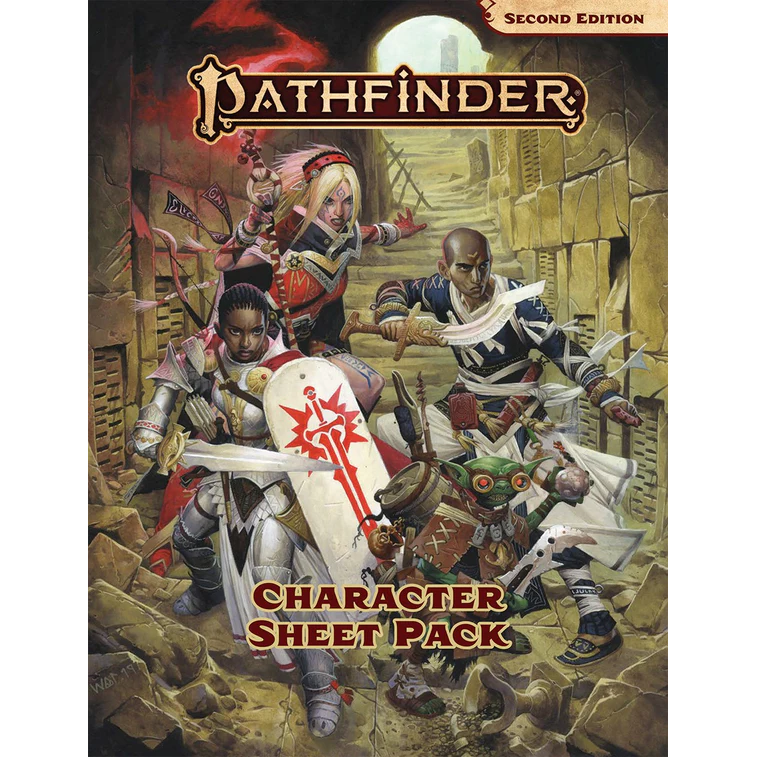 PATHFINDER CHARACTER SHEETS 2E