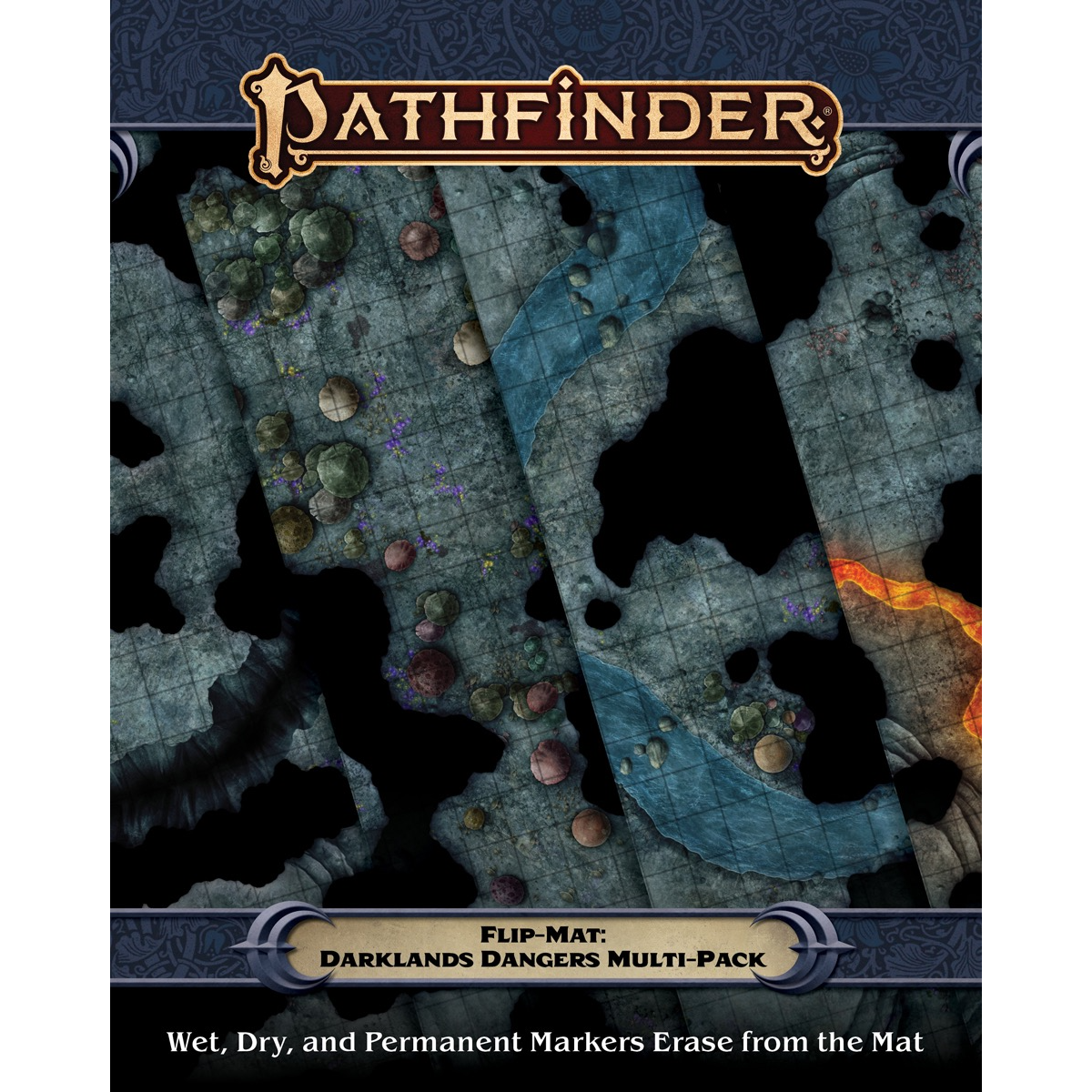 PATHFINDER FLIP MAT DARKLAND DANGERS