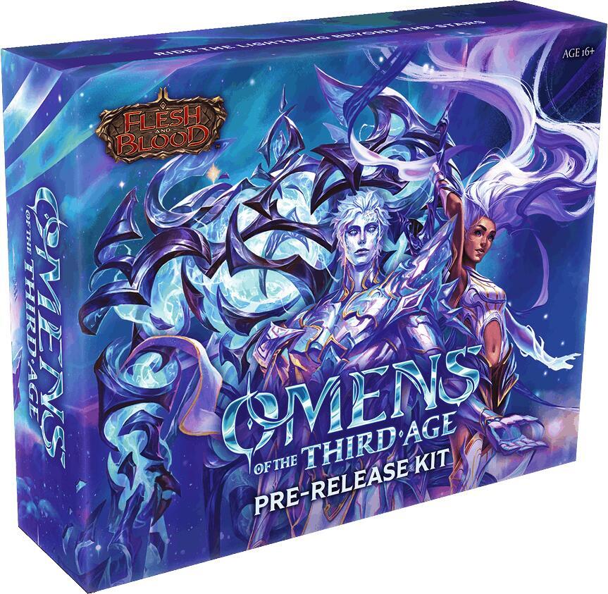 FLESH AND BLOOD OMENS OF THE THIRD AGE PRERELEASE KIT