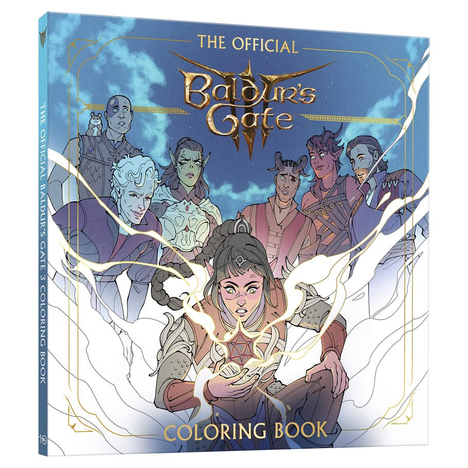 OFFICIAL BALDUR'S GATE 3 COLORING BOOK