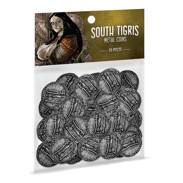 SOUTH TIGRIS METAL COINS