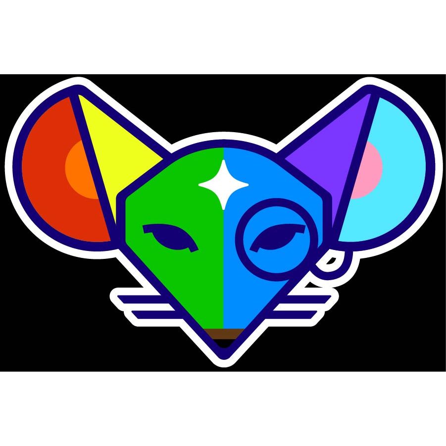 RAINBOW MISCHIEF RAT TEE