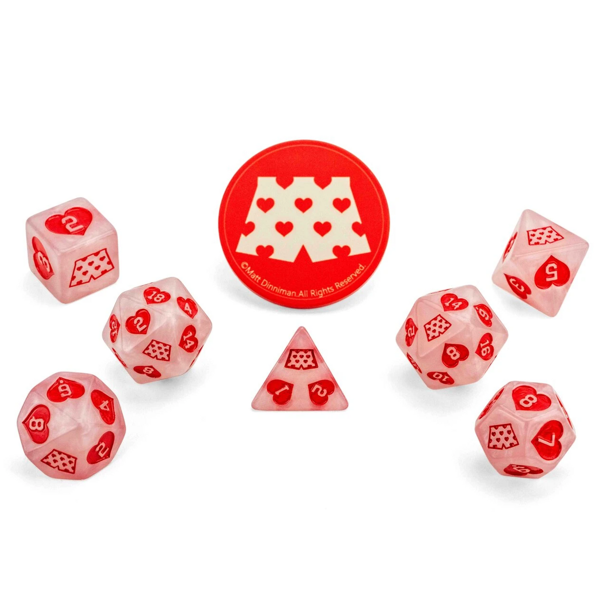 DUNGEON CRAWLER CARL RPG CARL'S ENCHANTED BIG BOI BOXERS DICE SET