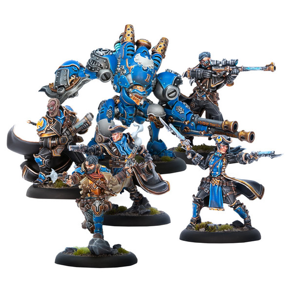 WARMACHINE CYGNAR HELLSLINGERS COMMAND CADRE