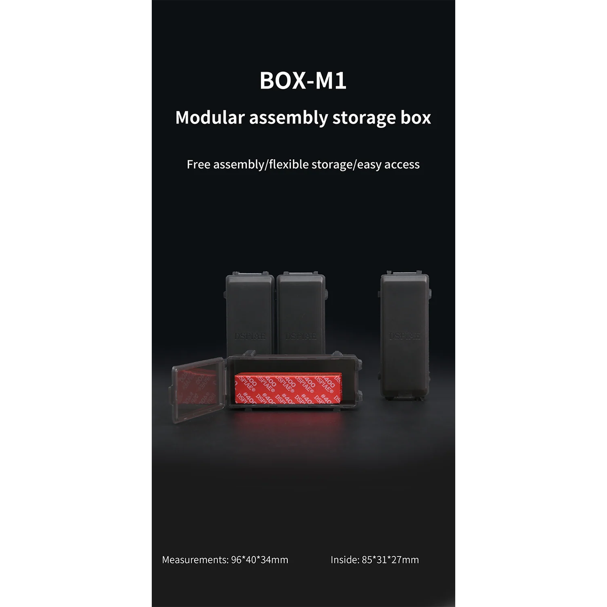 DSPIAE MODULAR STORAGE BOX