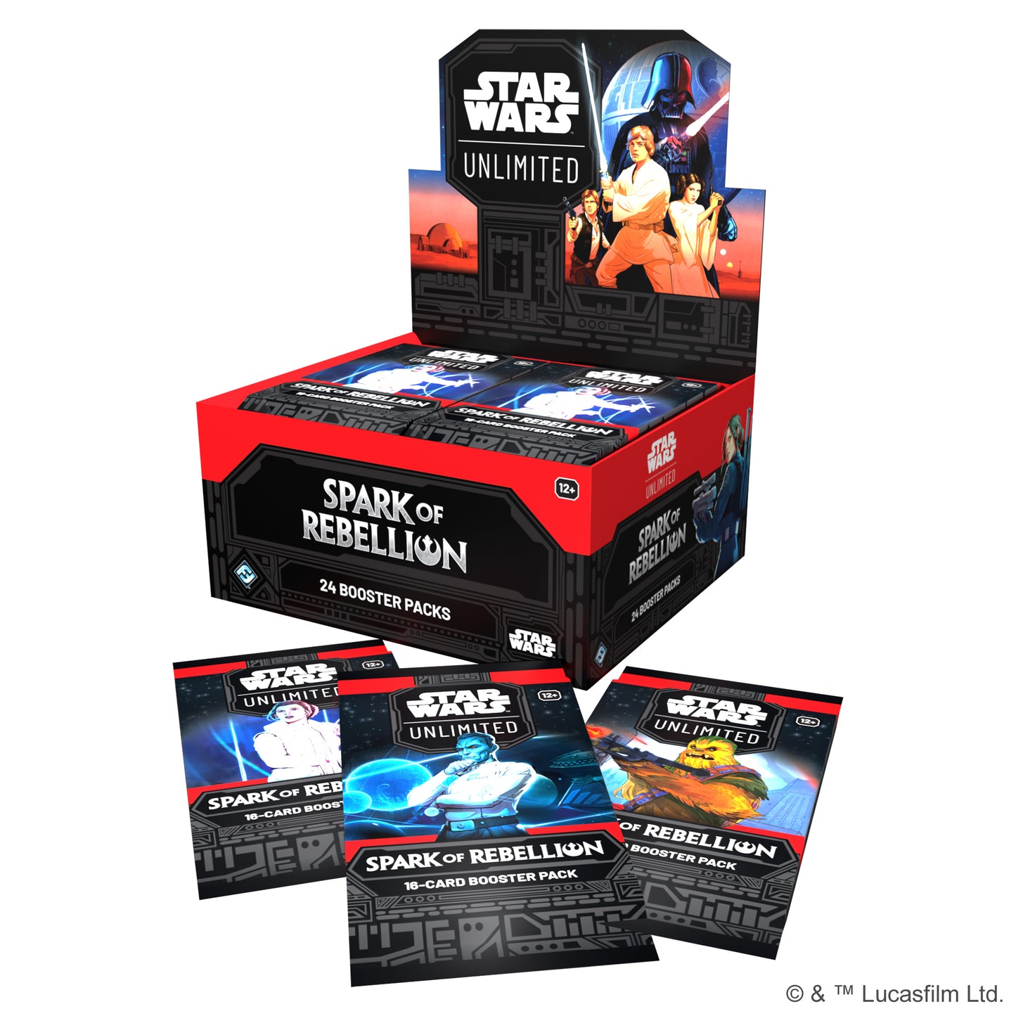 STAR WARS UNLIMITED SPARK OF REBELLION BOOSTER BOX