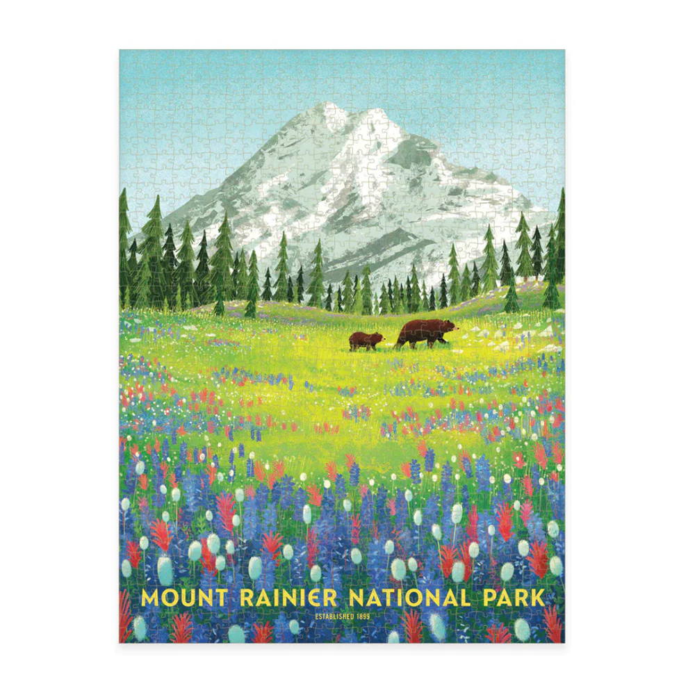 PARKS MOUNT RAINIER 1000PC