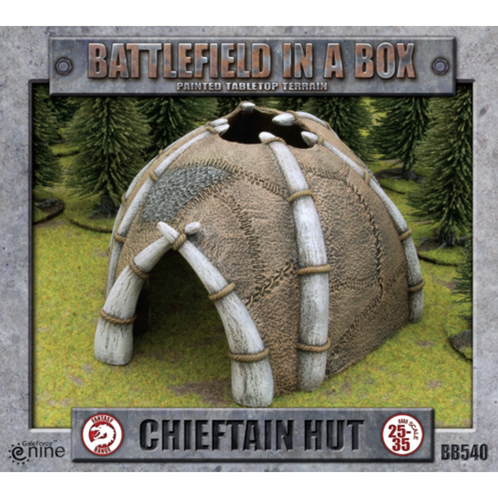 BATTLEFIELD IN A BOX: CHIEFTAIN'S HUT