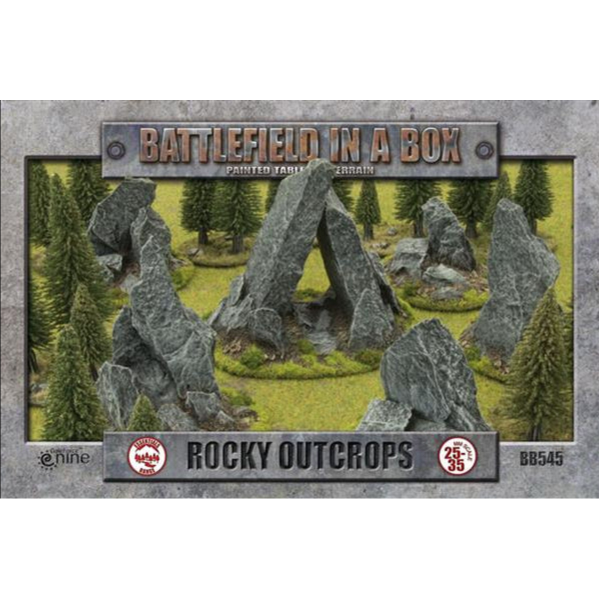 BATTLEFIELD IN A BOX: ROCK OUTCROPS