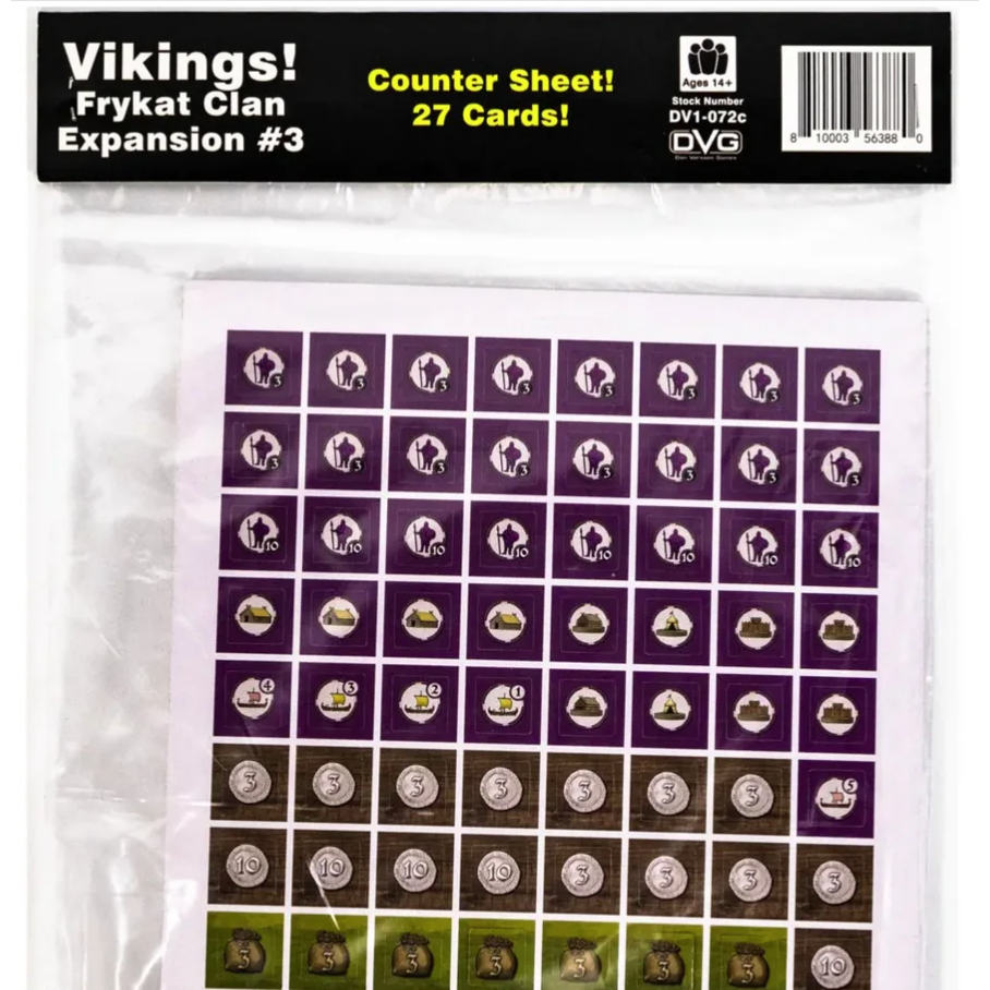 VIKINGS! EXPANSION #3 FRYKAT
