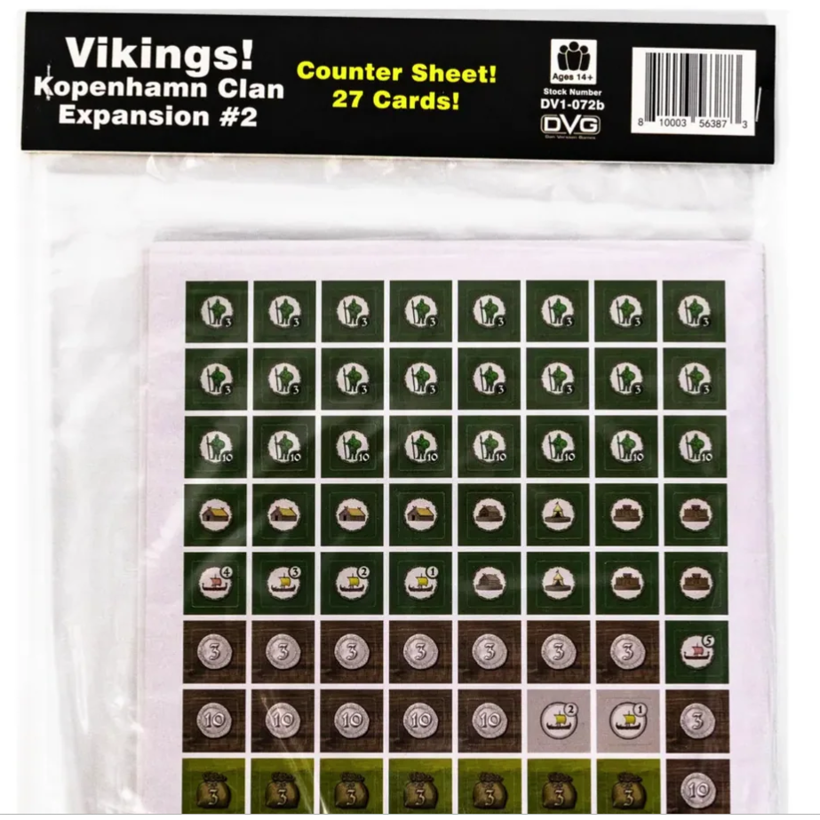 VIKINGS! EXPANSION #2 KOPENHAMN