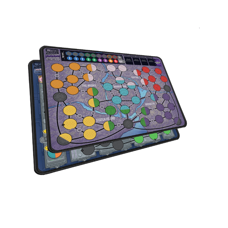UNMATCHED TEENAGE MUTANT NINJA TURTLES NEOPRENE BATTLEFIELD MAT